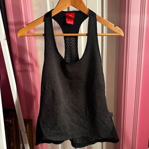 Nike black Athletic Mesh Tank size Small